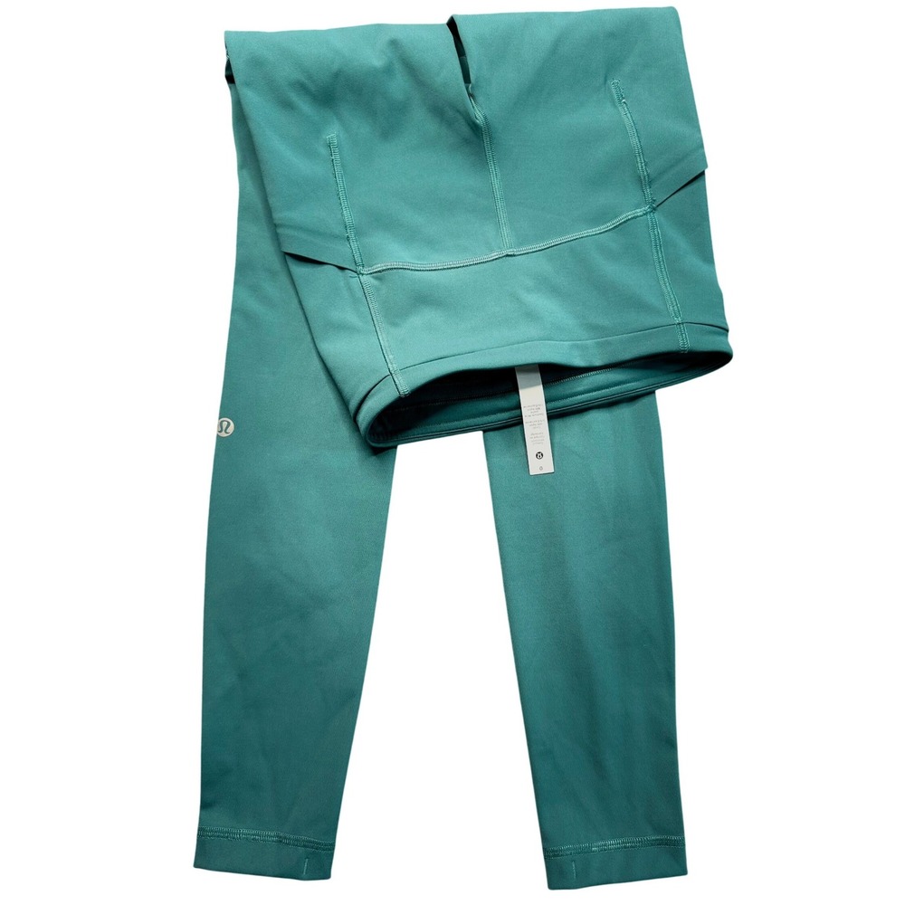 Lululemon Fast and Free 6-Pocket High-Rise Crop 23" Updated Design Nulux Teal 0